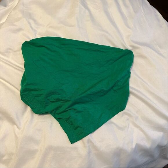 Green bandanna fairy style open back top - Picture 9 of 9